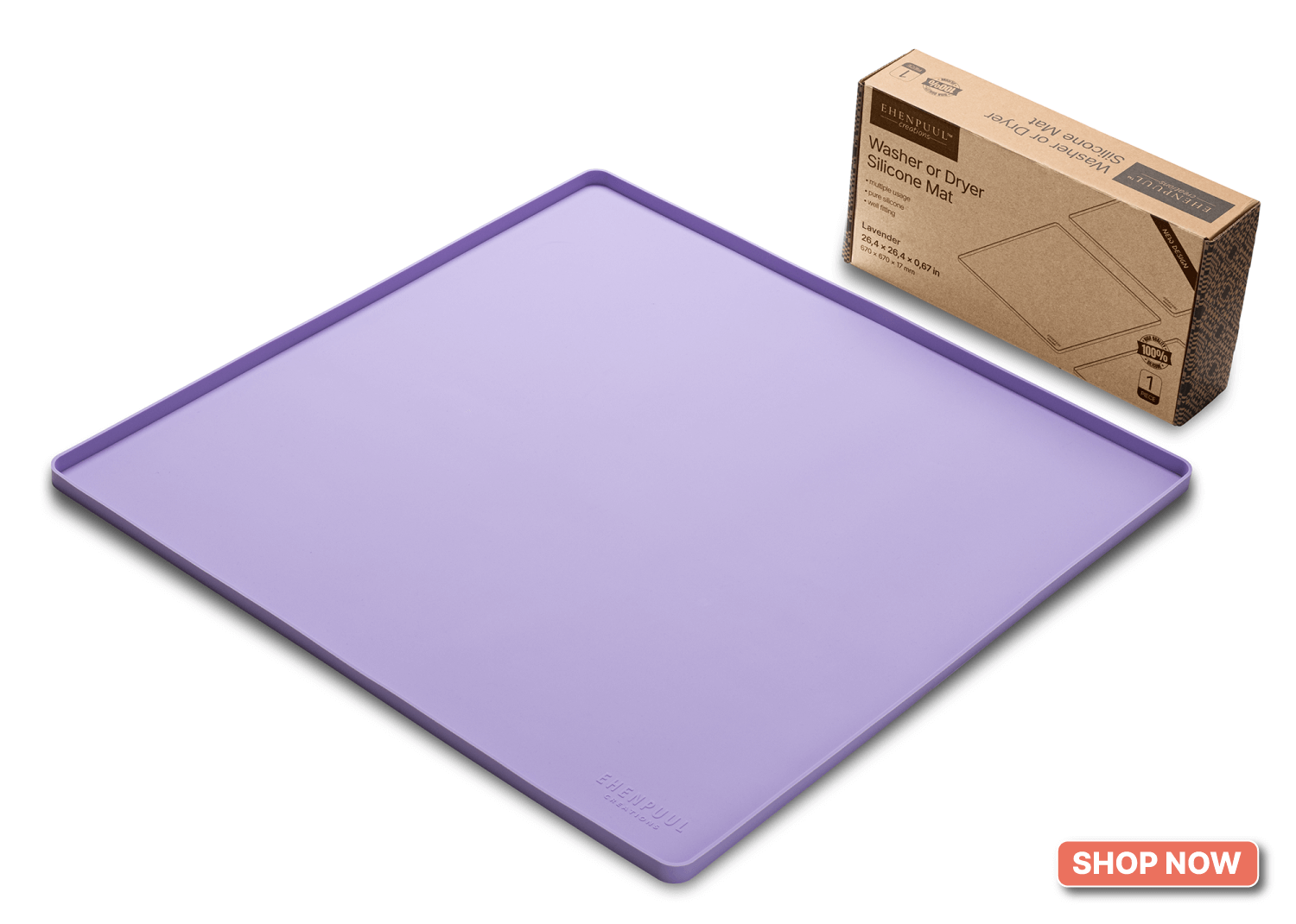 Lavender Silicone Mat